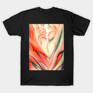 High Resolution Flower Abstraction by Georgia O'Keeffe T-Shirt